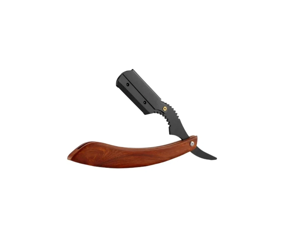 Cut Throat Razor - Wood Handle