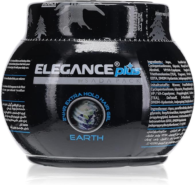 Elegance Plus 24hr Extra Hold Gel Earth - 1000ml