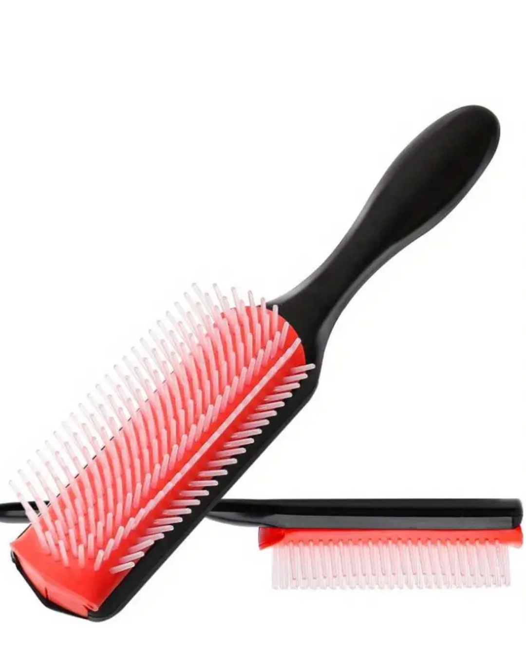 Hair Brush 9 Row Nylon Bristle
