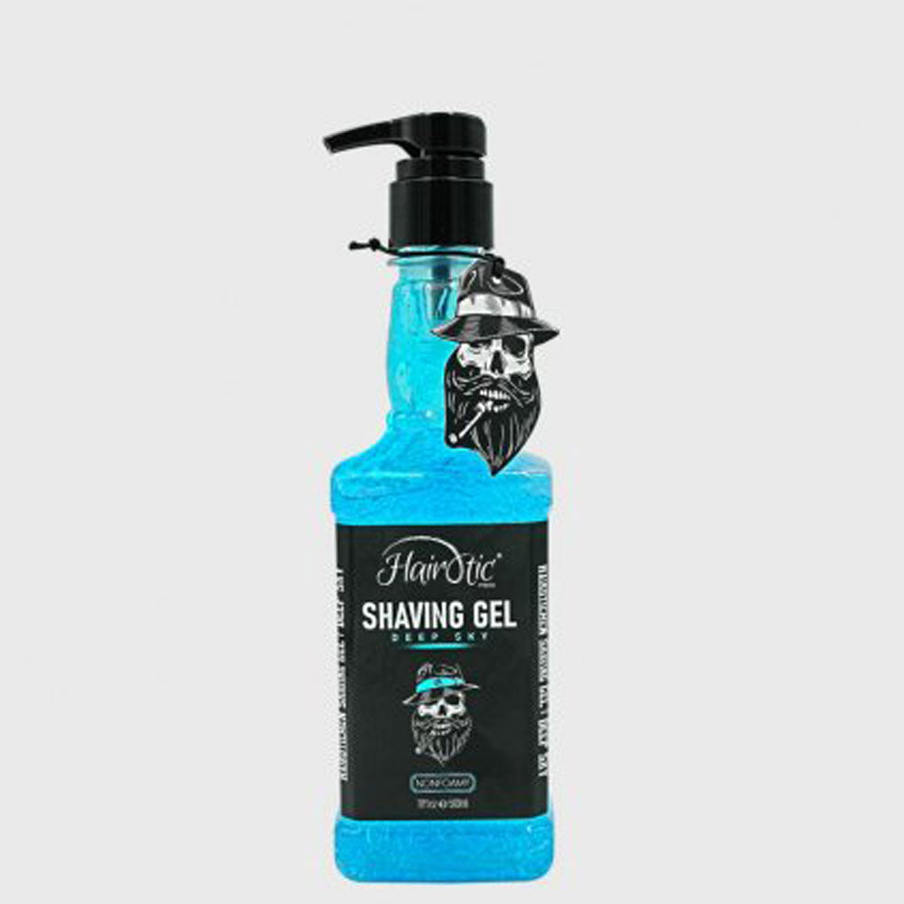 Hairotic Shaving Gel Deep Sky 500 ml - Blue