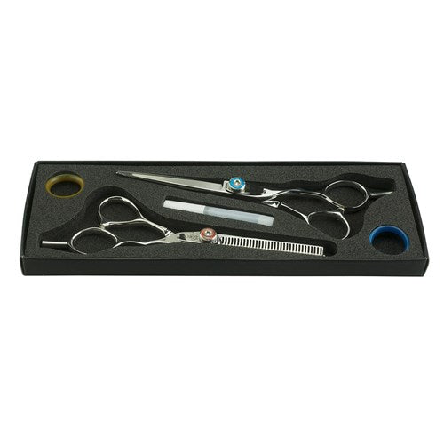 Iceman Kansai 6.5" Hairdressing Scissors and Thinner Set