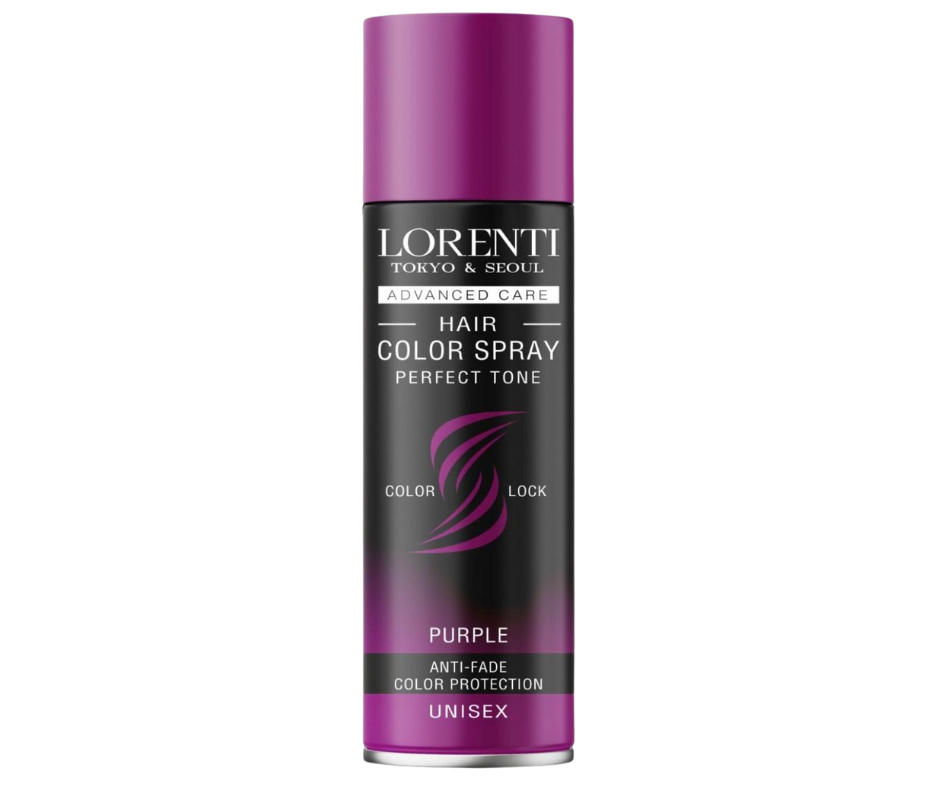 Lorenti Hair Color Spray Anti-Fade Color Protection Purple - 150 ml