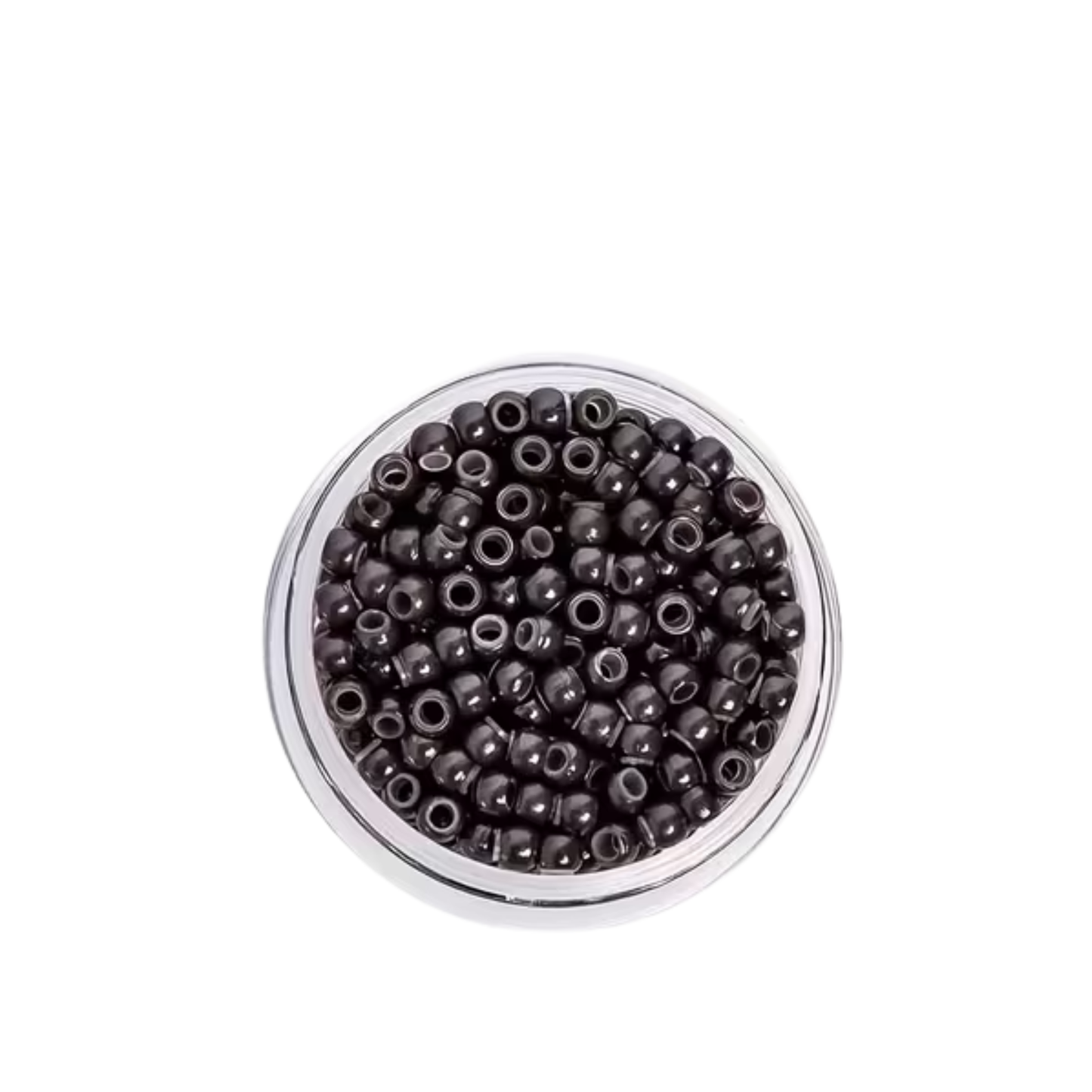 Hair Extension Nano Beads 500 pieces - Brown