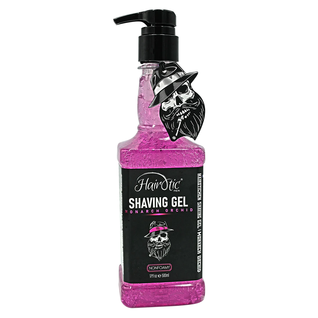 Hairotic Shaving Gel Monarch Orchid 500 ml - purple