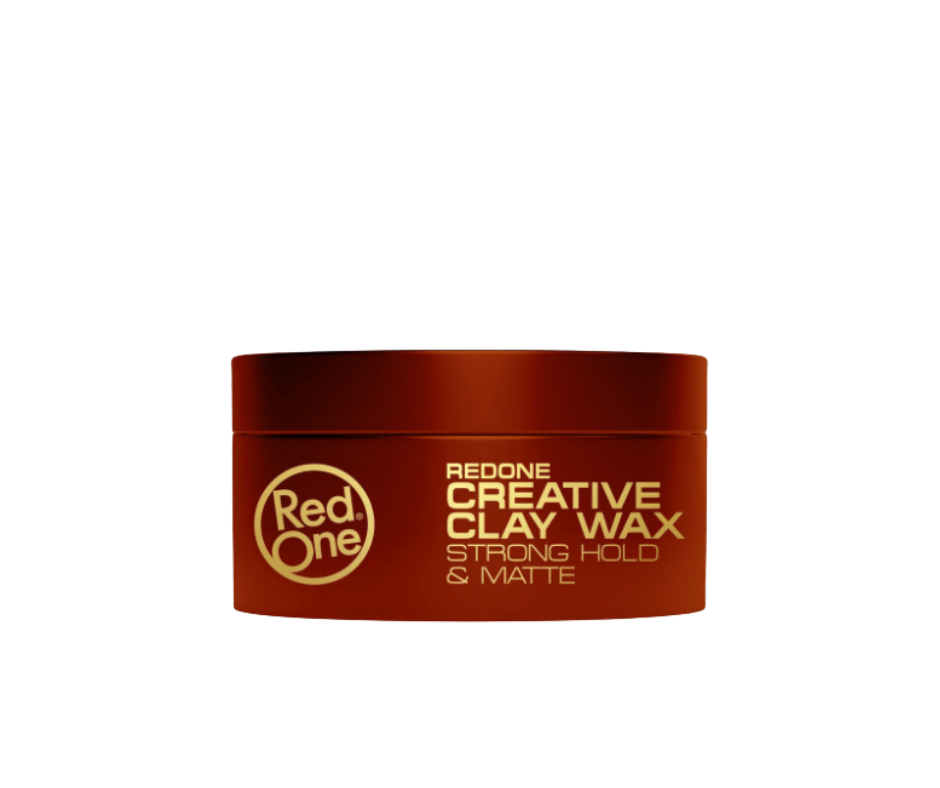 RedOne Creative Clay Wax Strong Hold & Matte 100ml - Brown