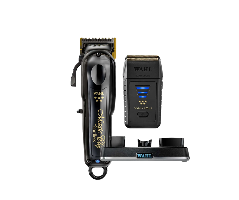 Wahl Magic Clipper & Vanish Shaver Combo - Black