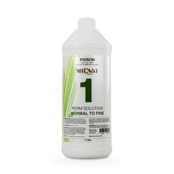 Milani Perm Solution No.1 1Ltr - WAHairSuppliers
