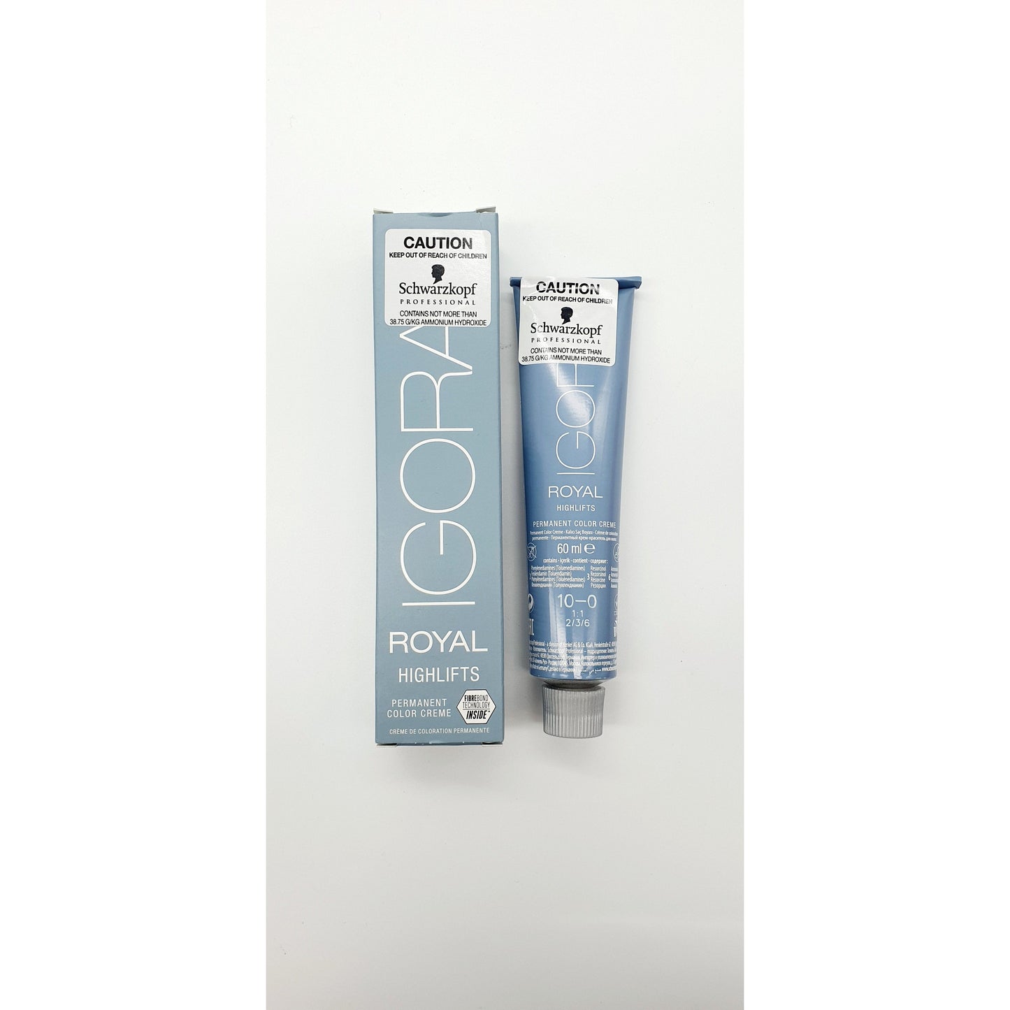 Schwarzkopf Royal Highlifts 10-1 Ultra Blonde Cendre 60ml - WAHairSuppliers