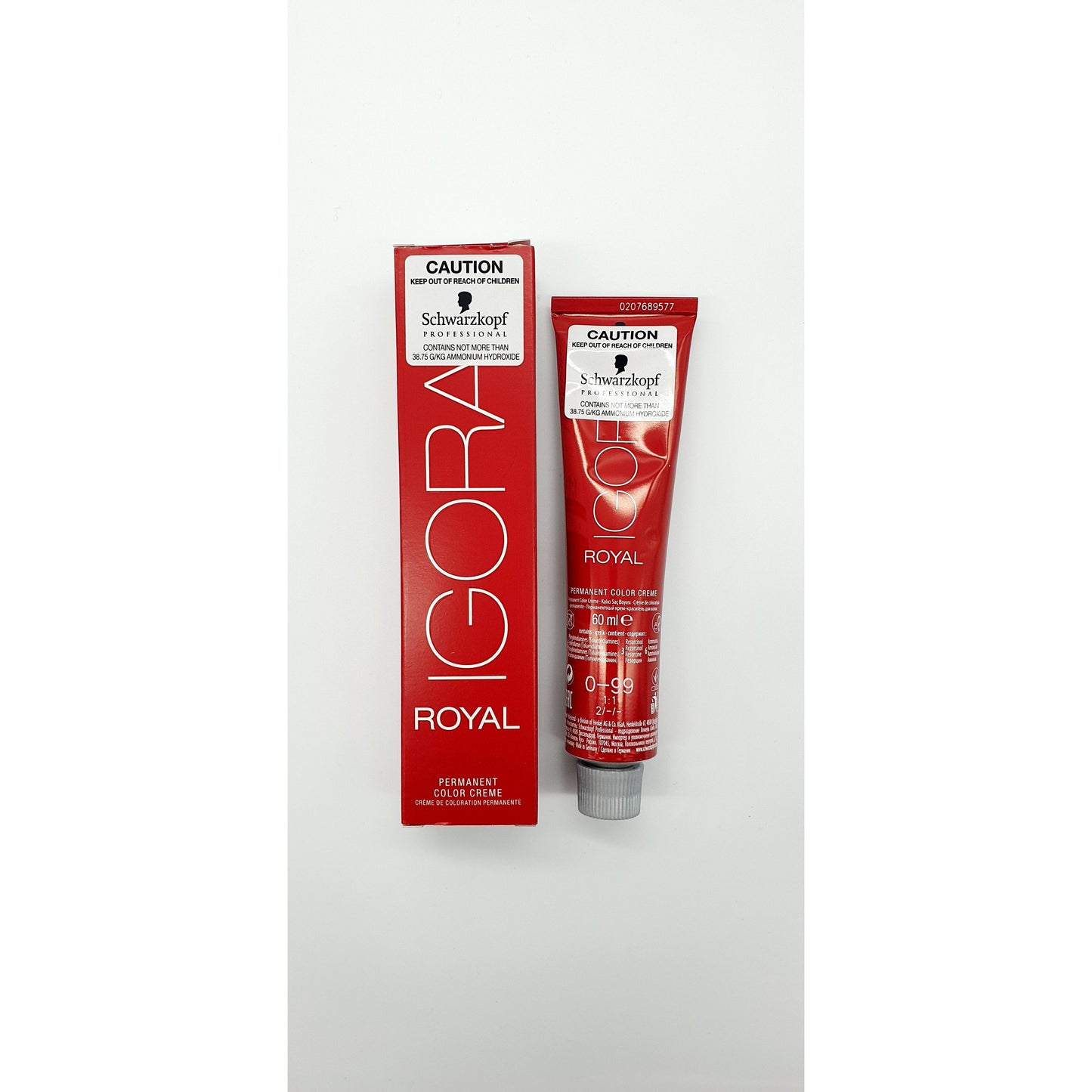 Schwarzkopf Igora Royal 5-88 Light Brown Red Extra 60ml - WAHairSuppliers