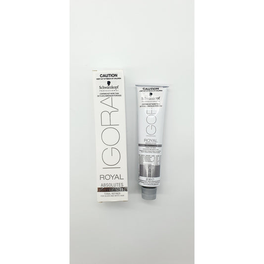 Schwarzkopf Igora Royal Absolute SilverWhite Dove Grey 60ml - WAHairSuppliers