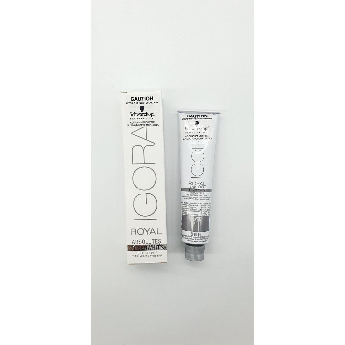 Schwarzkopf Igora Royal Absolute SilverWhite Slate Grey 60ml - WAHairSuppliers