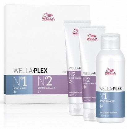 Wella WELLAPLEX TRAVEL KIT No1 & 2X No2, 3.38 oz each