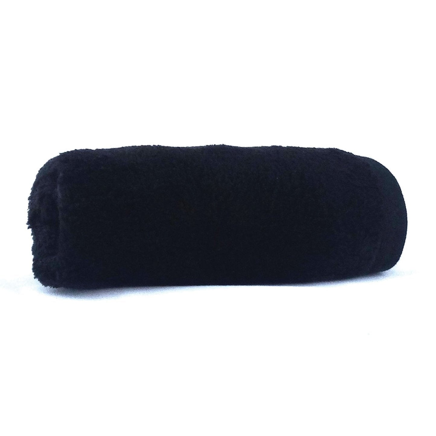 JUST ME Beautician Towels Black Large - WAHairSuppliers