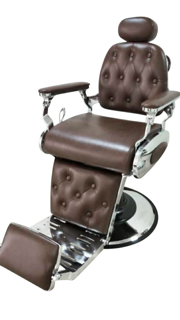 Barber Chair Model: B-9255B (Brown) - WAHairSuppliers