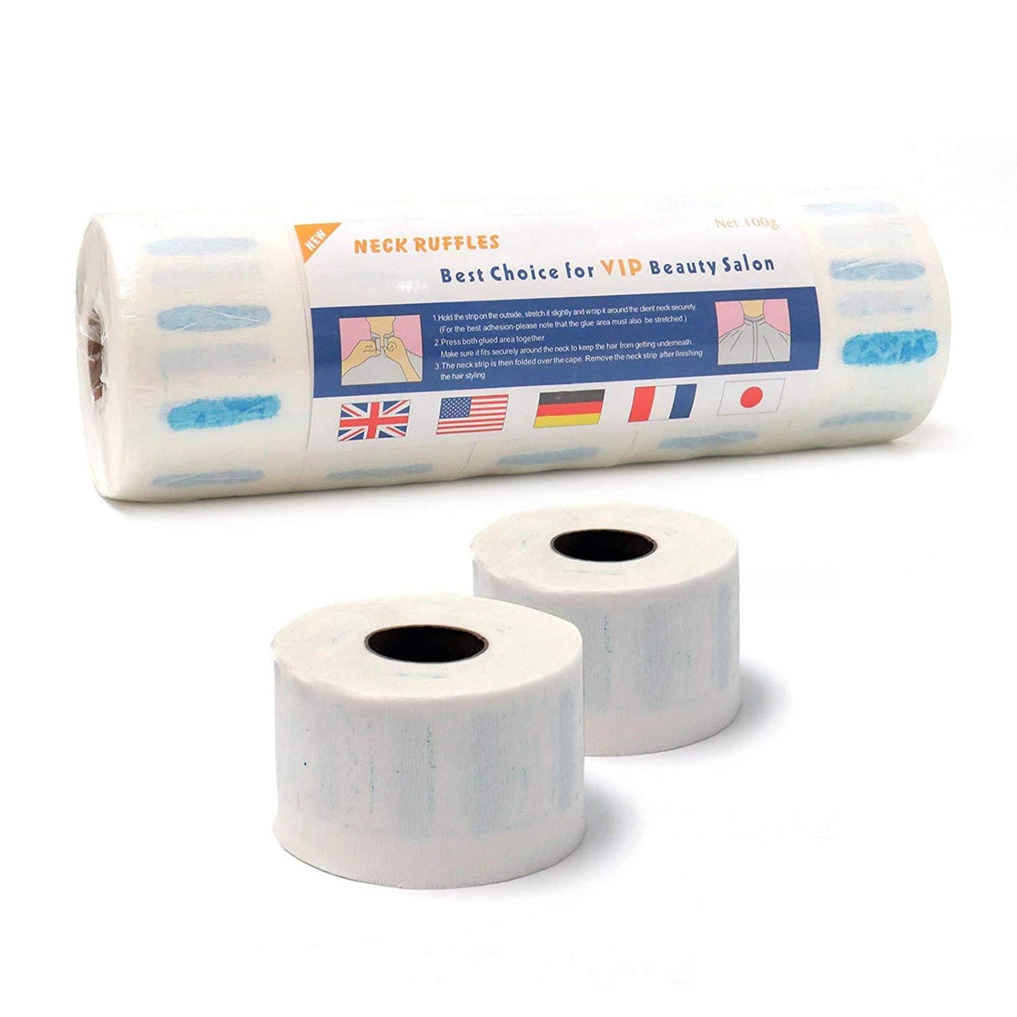 Neck Ruffles/Rolls/Paper Collar-1 pack (5 rolls) - WAHairSuppliers