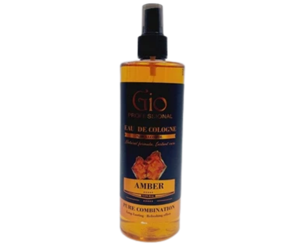 Gio Professionals Eau De Cologne Amber 400ml