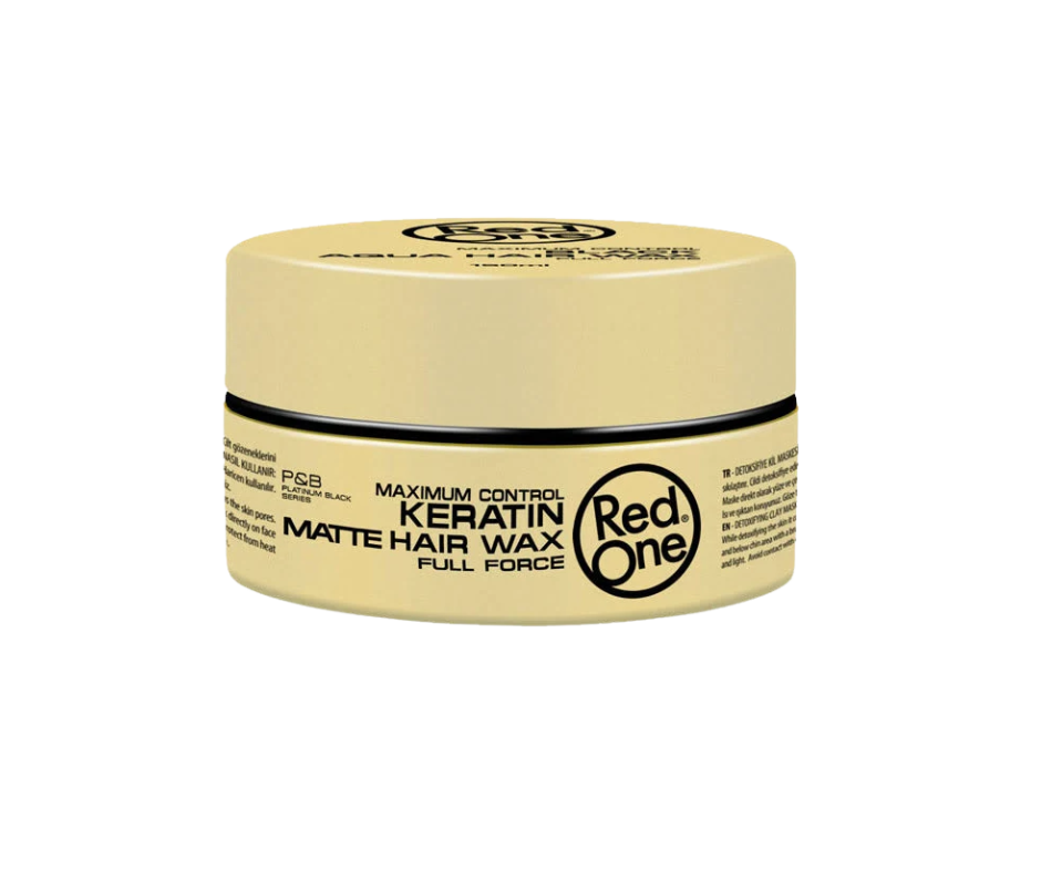 RedOne Keratin Hair Wax Matte 150 ml - Cream