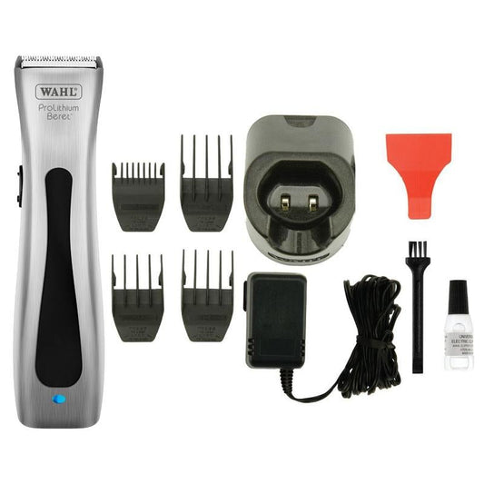 Wahl Beret Trimmer Pro Lithium- Brushed Aluminium - WAHairSuppliers