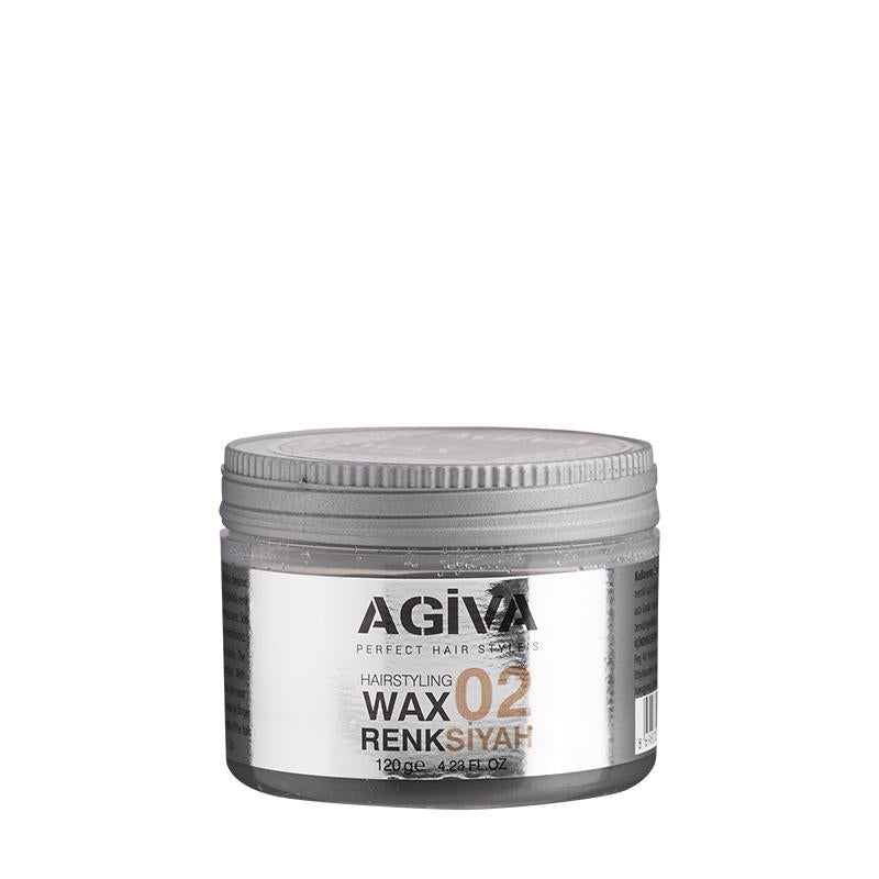 Agiva Hair Pigment Wax 02 Black 120g - WAHairSuppliers