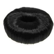 Glammar Professional Hair Donut Synthetic 10cm (Black) - WAHairSuppliers