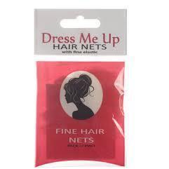 Dress Me Up Hair Nets/ Fine Hair Net Dark Brown - WAHairSuppliers