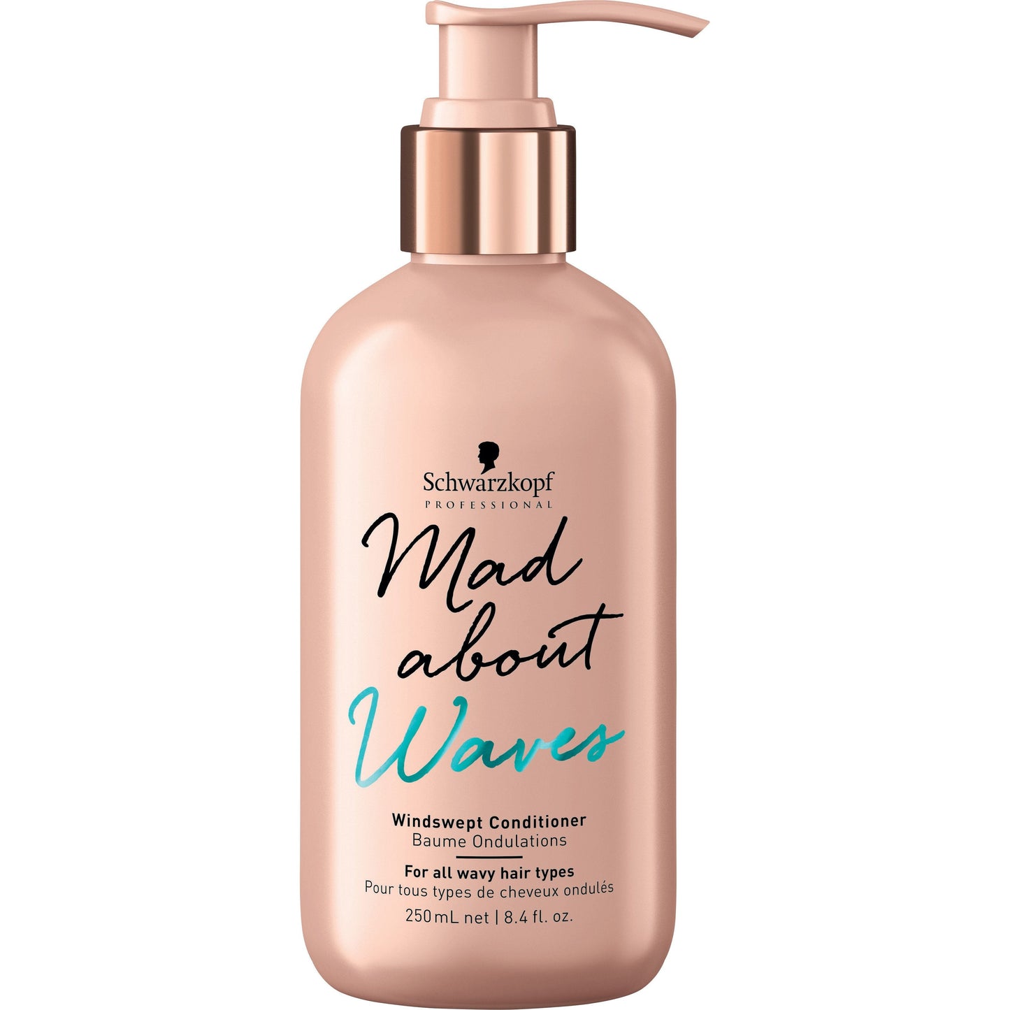 Schwarzkopf Mad About Waves Windswept Conditioner 250mL - WAHairSuppliers