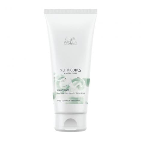 Wella Nutricurls Waves & Curls Conditioner Lightweight Nourishment 200ml - WAHairSuppliers