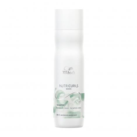 Wella Nutricurls Waves & Curls Shampoo For Waves Lightweight Nourishment 250ml - WAHairSuppliers