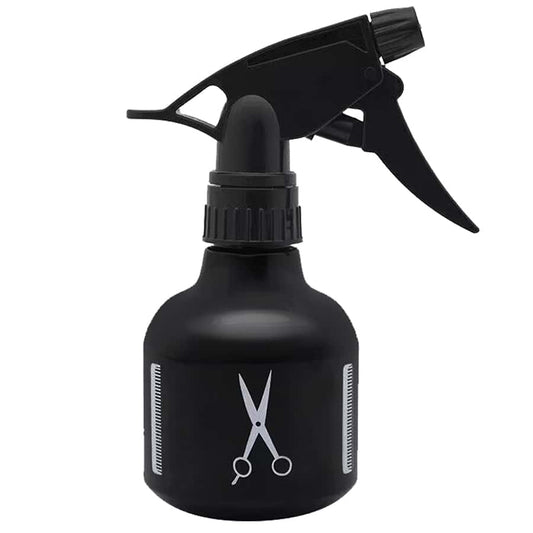 Spray Bottle with Scissor Design Black