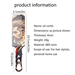 Barber Speed Comb -Multi color