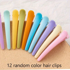 12pcs Colourful Alligator Clips - Candy