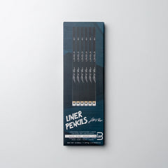 L3VEL 3 Liner Pencils - 6 Pc - Black Color