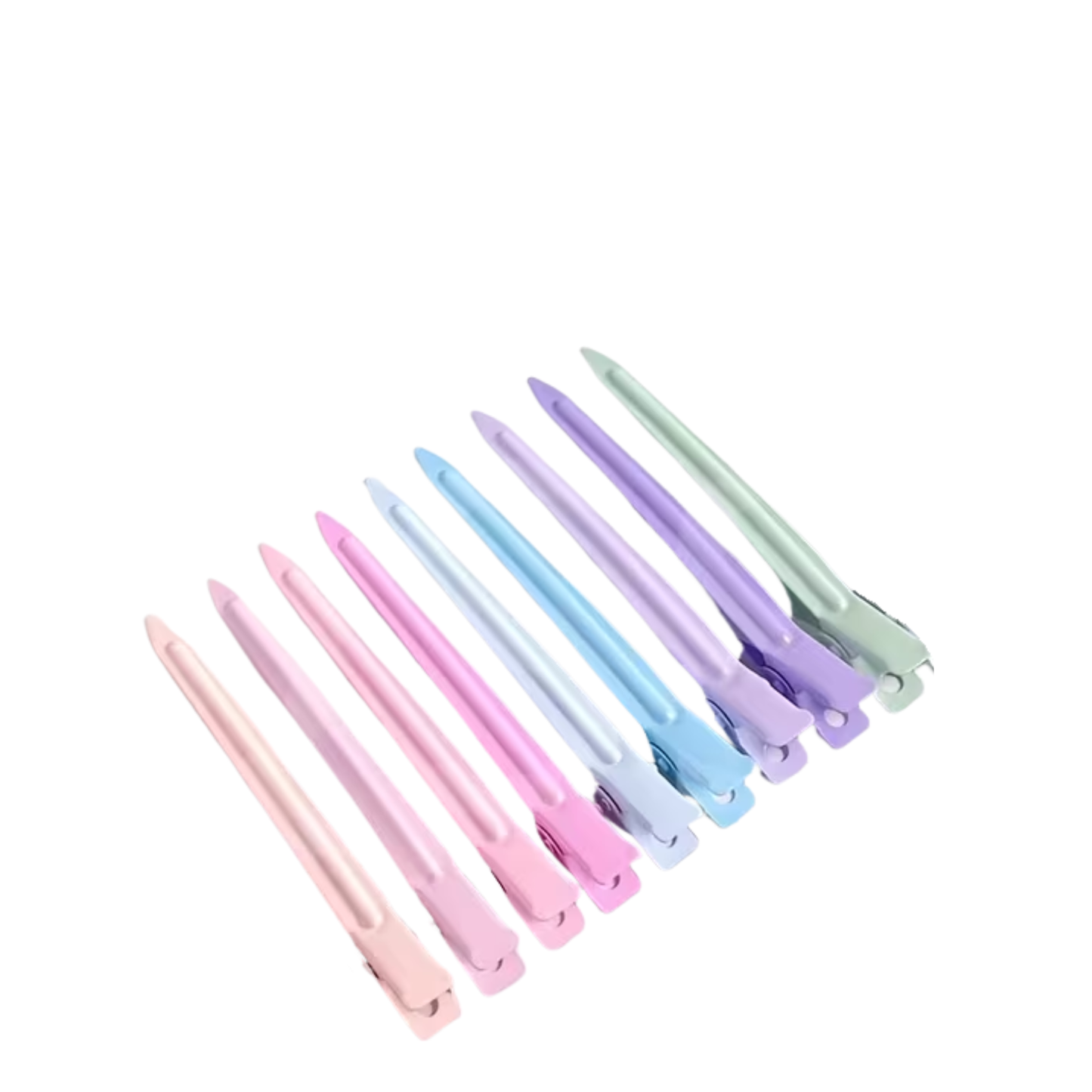 9pcs Colourful Metal Clips