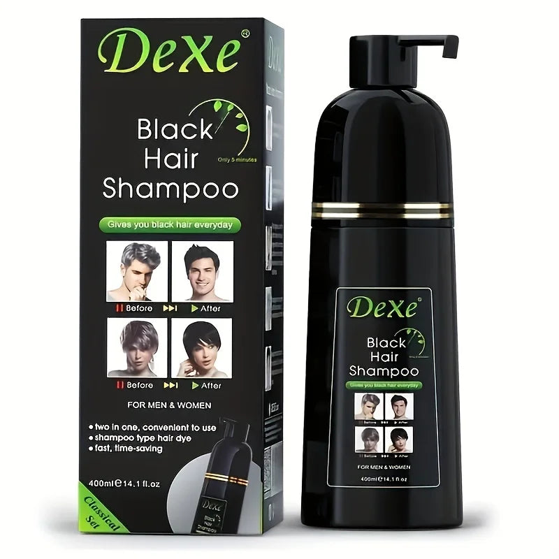Dexe Hair Shampoo 400ml - Black