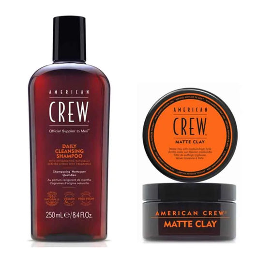 American Crew Matte Clay Duo