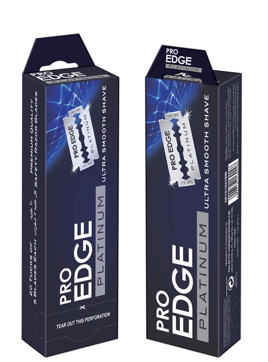 Pro Edge - Double Edge Razor Blade Pillar (100 Pack)