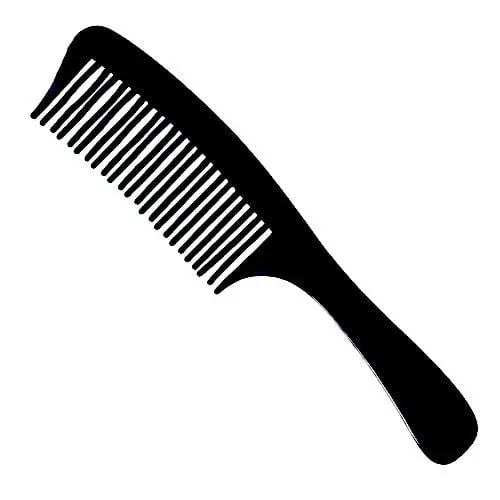 Dateline Professional Black Celcon 3832 Basin Comb