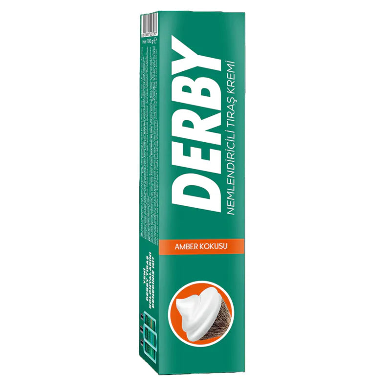 Derby Moisturising Shaving Cream 100g - Amber
