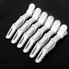 Toni & Guy Hair Clips - White 6 Pack