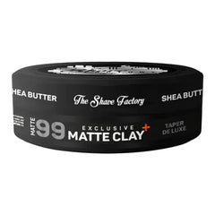 The Shave Factory 99 Matte Clay Shea Butter - Black