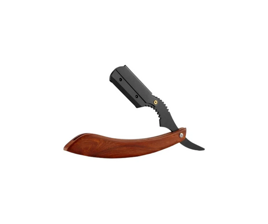 Cut Throat Razor - Wood Handle