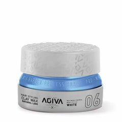 Agiva 06 Styling Hair Clay Wax - White 155ml