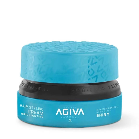 Agiva Styling Cream Brilliantine Shine - Light Blue 155ml