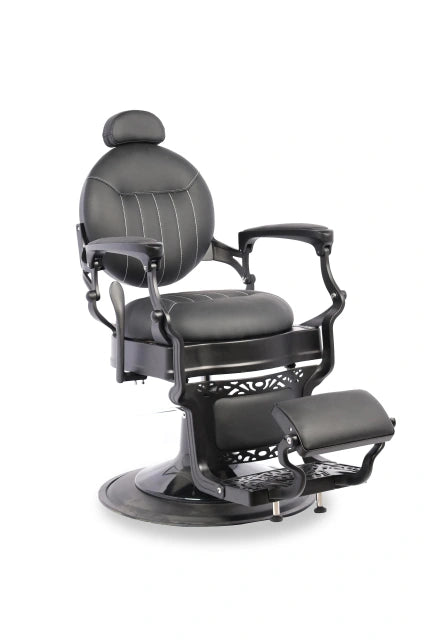 Stanly Barber Chair FR-58049-A3 - Matt Black