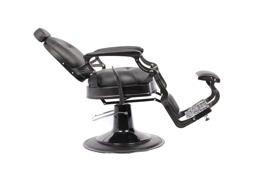Stanly Barber Chair FR-58049-A3 - Matt Black