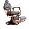 Luxur Barber Chair FR-58025-A3-BC-12 - Grey & Rose Gold