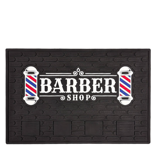 Barberpole Magnetic Tool Mat - Black/White/Red