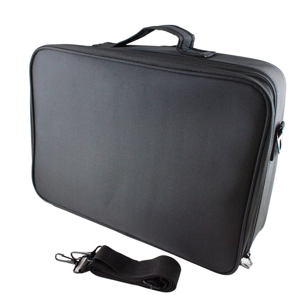 Barber & Hairdresser Tool Case 2 Zipper - Black