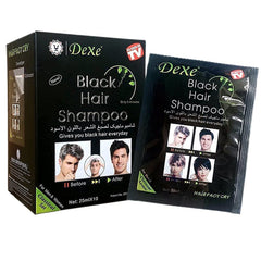 Dexe Black Hair Shampoo Olive oil 25ml - 10 Pack