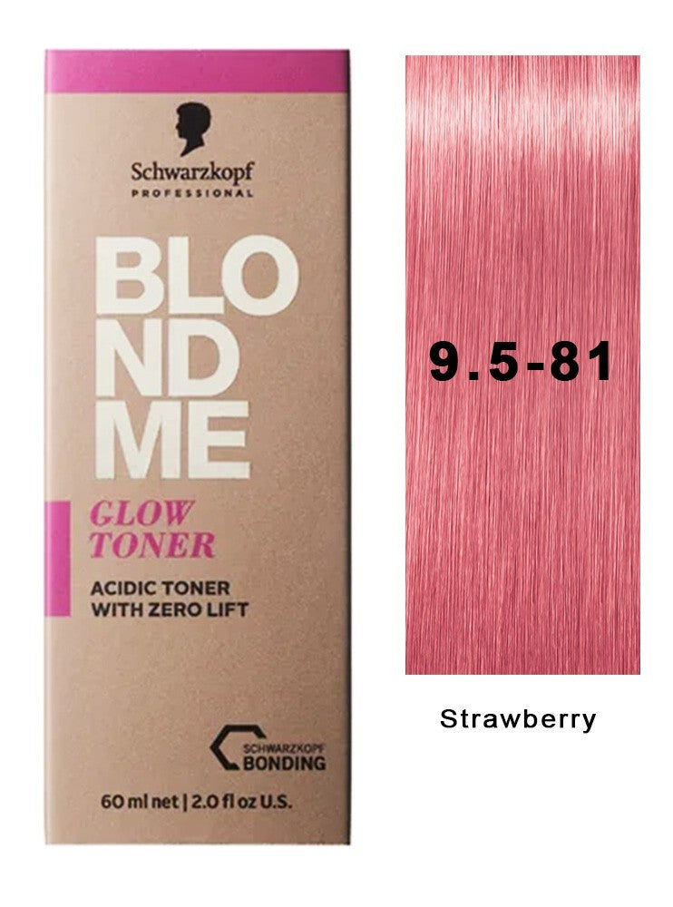 Schwarzkopf Blondme Glow Toner Strawberry 9,5-81 60ml